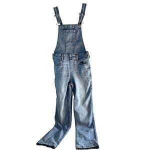 Abercrombie Kids Overalls Girls Bibb Blue Med Wash Size 9/10 R